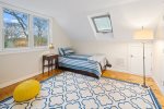 Plenty of natural light from the skylights
